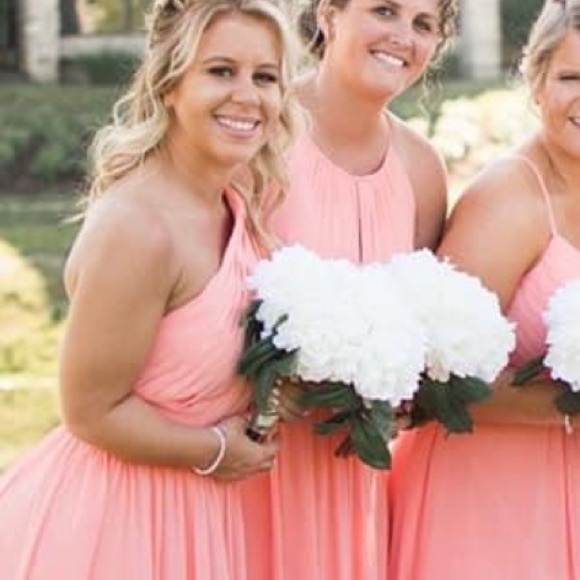 Azazie One Shoulder Dress - Picture 3 of 4